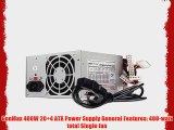 GenMax 400-Watt 20 4-pin ATX Power Supply with SATA