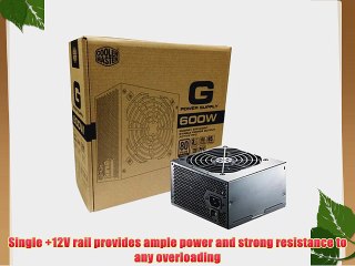 Cooler Master i600 - 600W 80 PLUS Bronze Power Supply with 5-Year Warranty