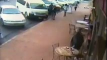 Cafe in Australia Blows Up when Gas Bottle Exploded after Hit by A Car