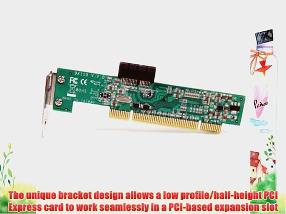 StarTech.com PCI to PCI Express Adapter Card (PCI1PEX1)