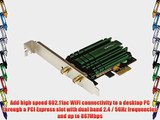 StarTech.com PCI Express AC1200 Dual Band Wireless AC Network Adapter with 2.4/5GHz Wireless