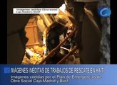 Imágenes inéditas de trabajos de rescate en Haití