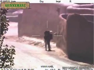 Taliban Firing RPGs at US Base