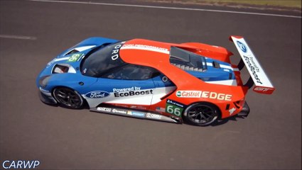 Ford GT Le Mans Racecar 2016 3.5 V6 EcoBoost @ 60 FPS
