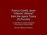 Franco Corelli - Tosca - Vittoria in London & Parma