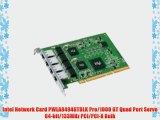 Intel Network Card PWLA8494GTBLK Pro/1000 GT Quad Port Serve 64-bit/133MHz PCI/PCI-X Bulk