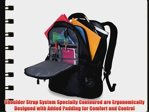 Wenger Laptop Computer Backpack by SwissGear SA1537 (Grey) Fits Most 15 Inch Laptops