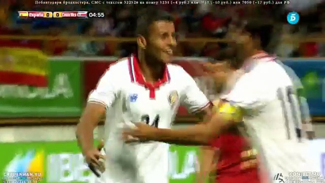 España 2-1 Costa Rica, Amistoso Internacional, All Goals and Full Highlights
