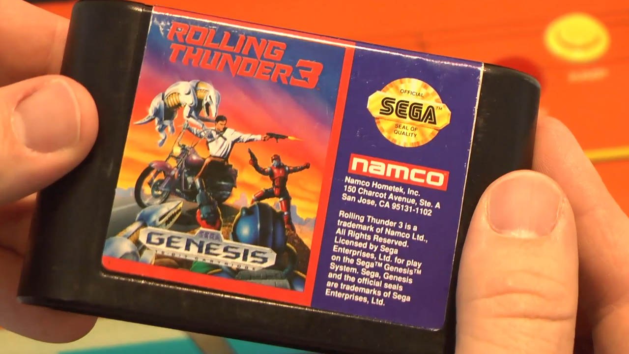 Classic Game Room - ROLLING THUNDER 3 review for Sega Genesis
