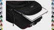 Targus Compact Rolling Backpack for Laptops up to 16-Inch/MacBook Pros up to 17-Inch Black/Red