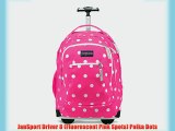 JanSport Driver 8 (Fluorescent Pink Spots) Polka Dots