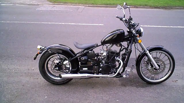 AJS Bobber Chopper 125 DD125E-9 2012 12 1.2K FSH £1 Start (UK Delivery £109+VAT) :)