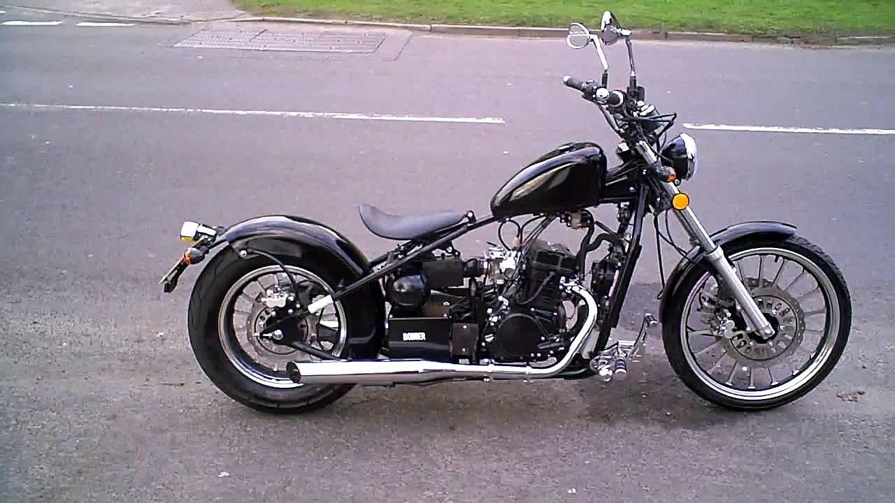 AJS Bobber Chopper 125 DD125E-9 2012 12 1.2K FSH £1 Start (UK Delivery £109+VAT) :)