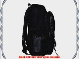 Oiwas Business School Travel Laptop Nylon Backpack Fits Up To 15.4 Notebook Computer Black