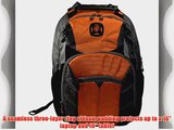 SwissGear? Sherpa 16 Padded Laptop Backpack/School Travel Bag-Orange