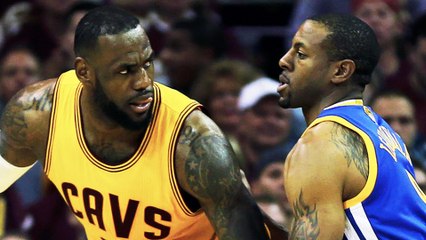 Andre Iguodala Trolls LeBron James During Game 4 Blowout