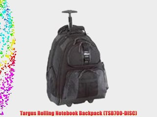 Targus Rolling Notebook Backpack (TSB700-DISC)