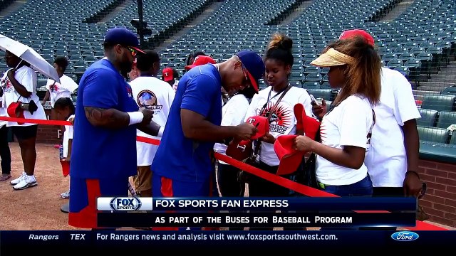 Players Trust Kicks off 2015 Buses for Baseball Program in Texas 3BL Media.mp4