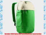 Incase Campus Compact Backpack in Off White/Kelly Green- CL55467
