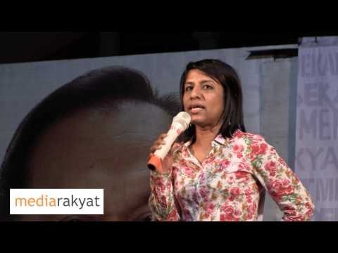 (Skandal Scorpene) Cynthia Gabriel: Kami Akan Terus Berjuang Sampai Kebenaran Didapati