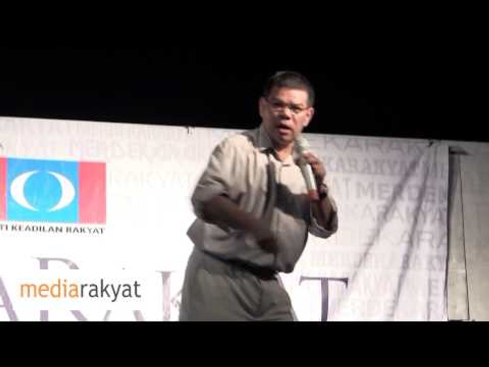 Saifuddin Nasution: Pilihan Untuk Rakyat Terengganu Yang Akan Datang Ialah Bersama Pakatan Rakyat