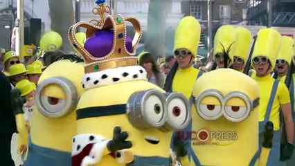 Sandra Bullock lleva sus Minions a Londres