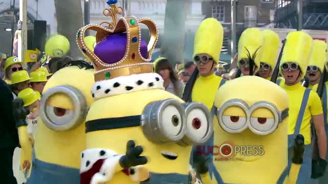 Sandra Bullock lleva sus Minions a Londres