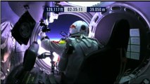 Felix Baumgartner jump of stratosphere supersonic freefall