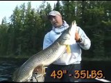 Monster pike, best pike fishing  in Canada, 2009,Fishing video, Fishing for,