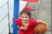 7 year old girl basketball player