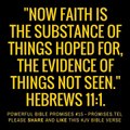 Powerful Bible Promises 15 – Hebrews 11:1 – Christian Video