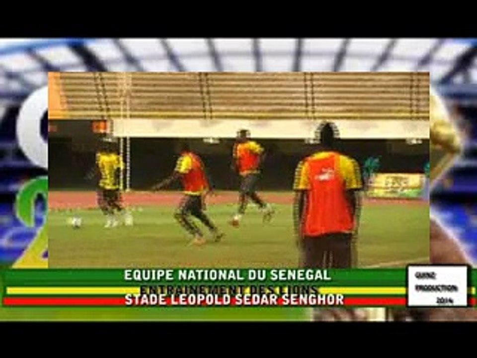 la dernière séance d'entrainement des "Lions" a...