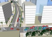 Proposed LRT Route in BSB Video Simulation