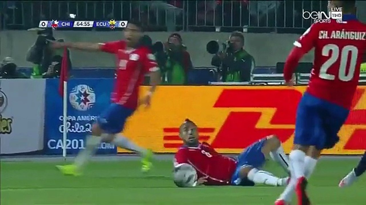 Chile 2-0 Ecuador, Partido Inagural, Copa America Chile 2015, All Goals and Full Highlights, 11/06/2015