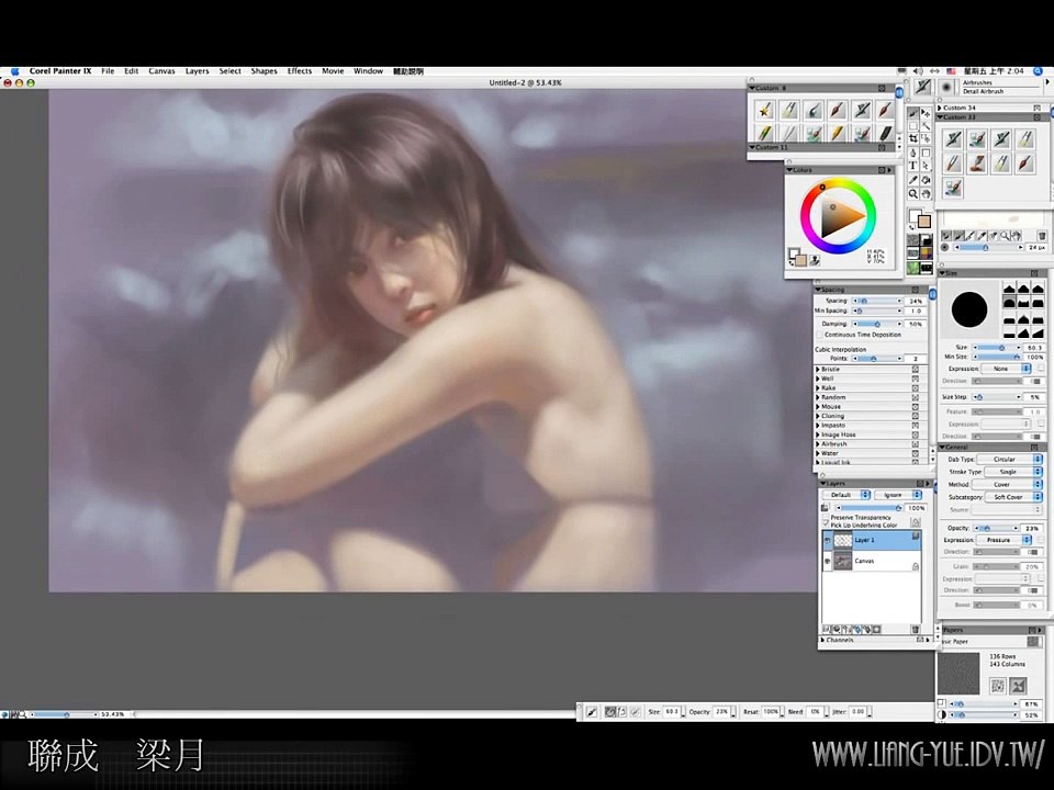 精靈-Painter9-梁月(Liang Yue)