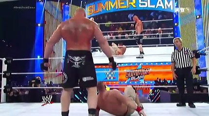 BROCK LESNARS VS JOHN CENA SUMMERSLAM VF