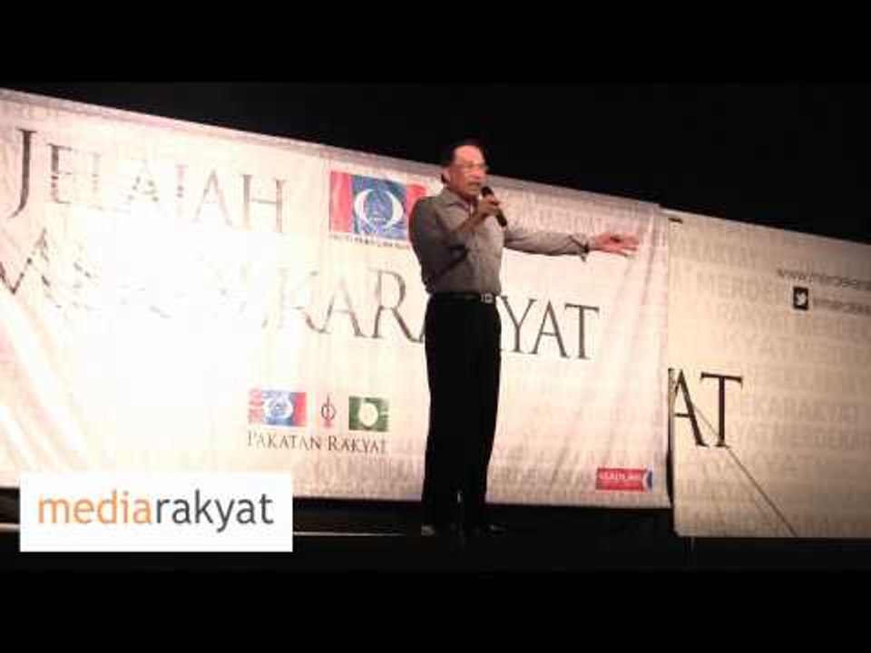 Anwar Ibrahim: Negeri Ini Rakyat Punya, Kita Mesti Bela Nasib Rakyat