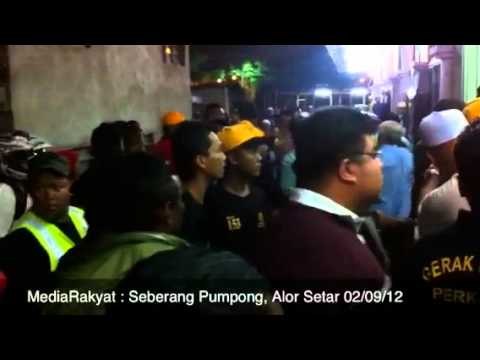 Kejadian Serangan Oleh Perkasa Di Masjid Seberang Pumpong, Alor Setar