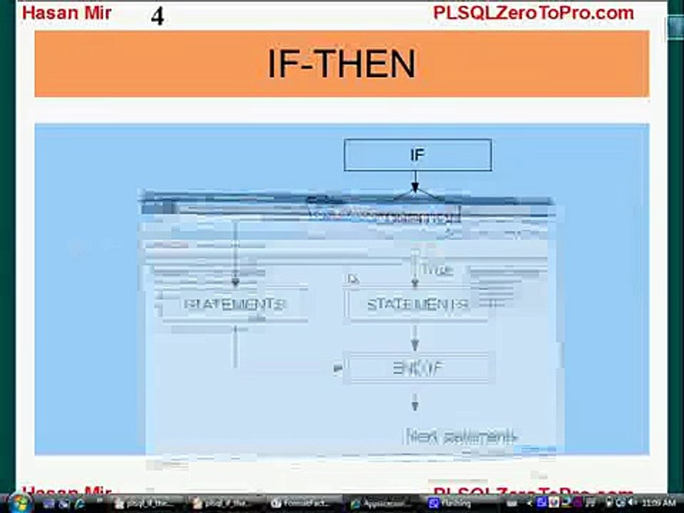 Oracle PL/SQL - IF THEN ELSE Statement