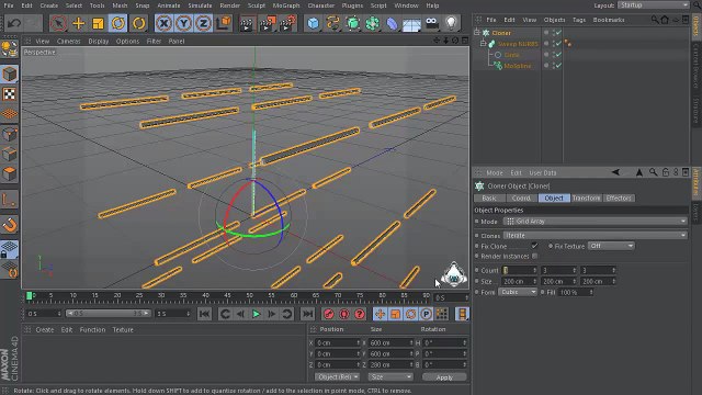Cinema 4d Tutorial - How to use the MoSpline tool in Cinema 4D