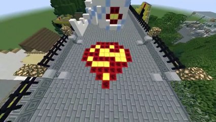 Superman: Escape From Krypton -Six Flags Magic Mountain- MINECRAFT Version! (HD)
