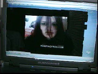 me making fun of that stupid emo girl