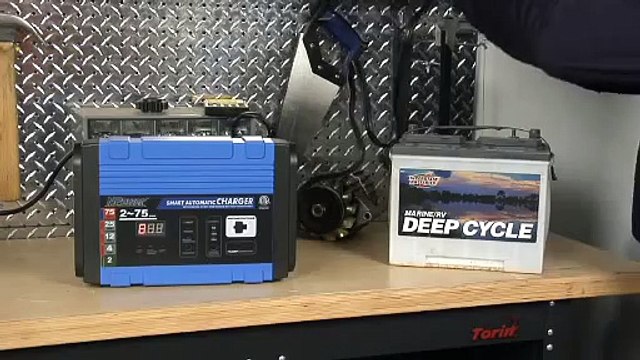 NPower Automatic Battery Charger / Maintainer / Jumpstarter - 4, 12 or 25 Amp Charge Rate