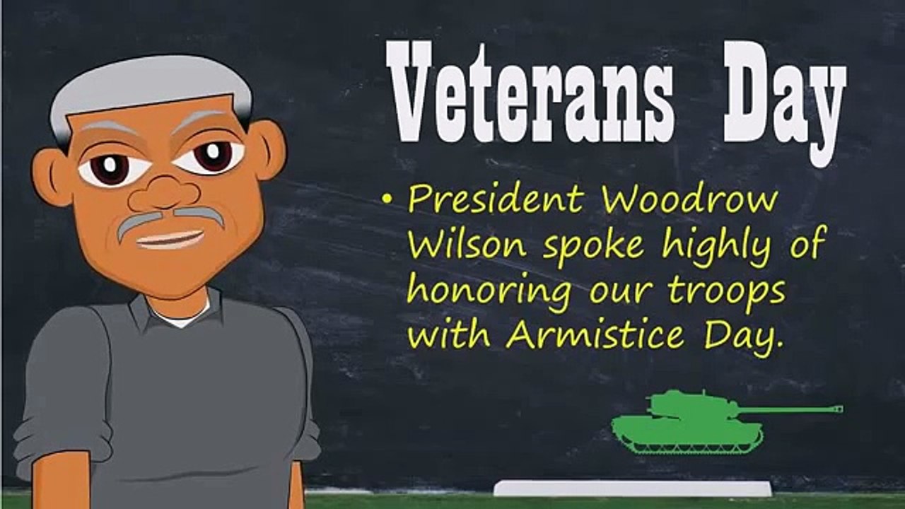 Veterans Day (Educational Videos for Students) Free TV (History Cartoons for Children)
