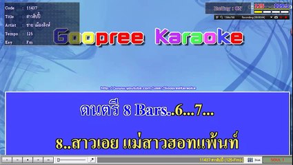 สาวฮิปปี้ ชาย เมืองสิงห์ คาราโอเกะ remix karaoke