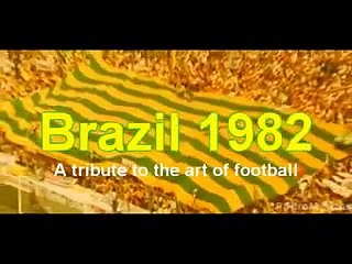 Brasil Copa de 1982 - a melhor  seleção de todos os tempos