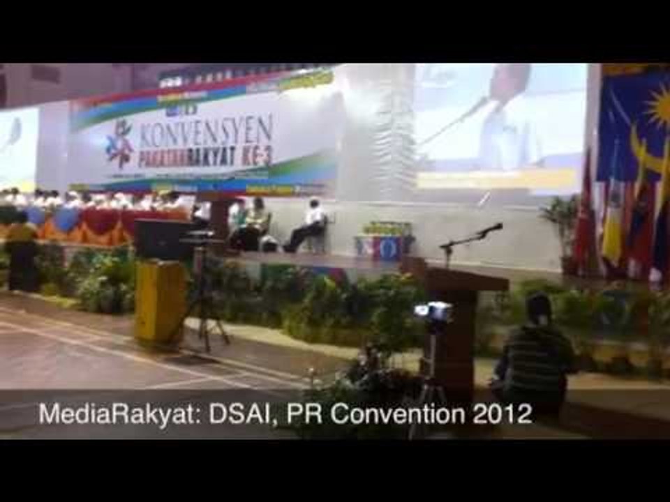 Newsflash: Anwar Ibrahim, PR Convention 2012