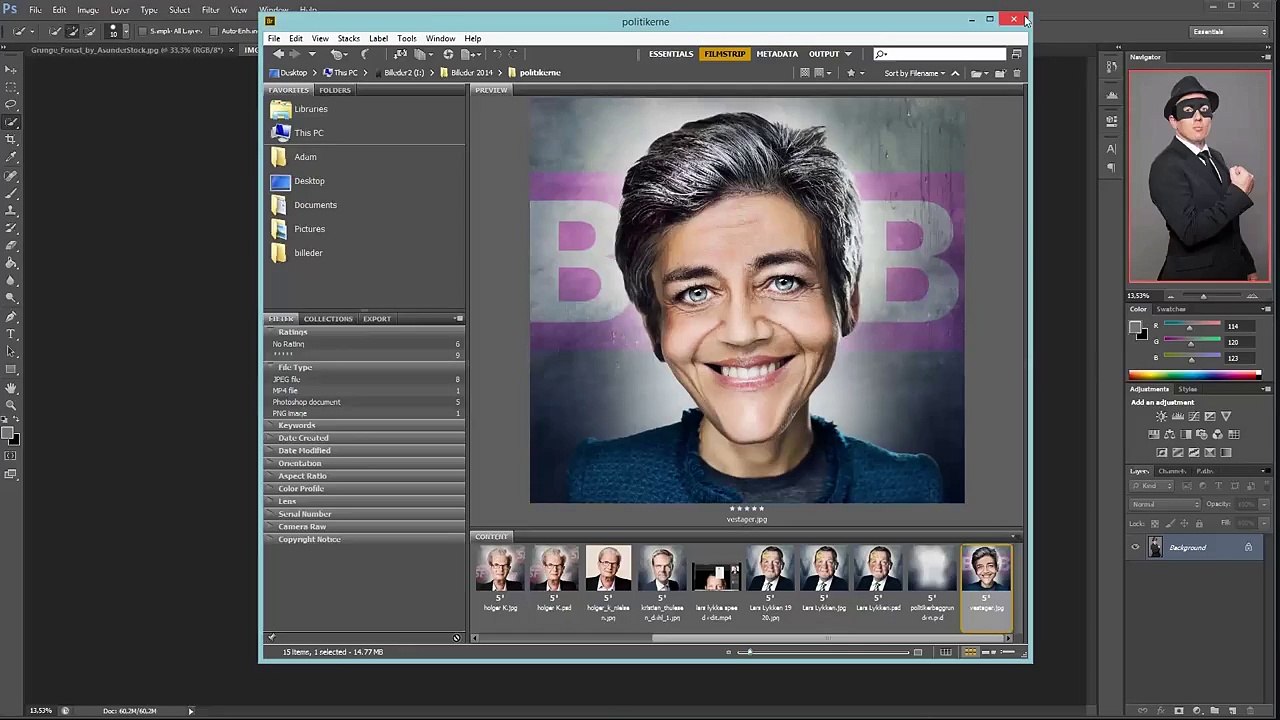 How to make a bobblehead - Photoshop tutorial