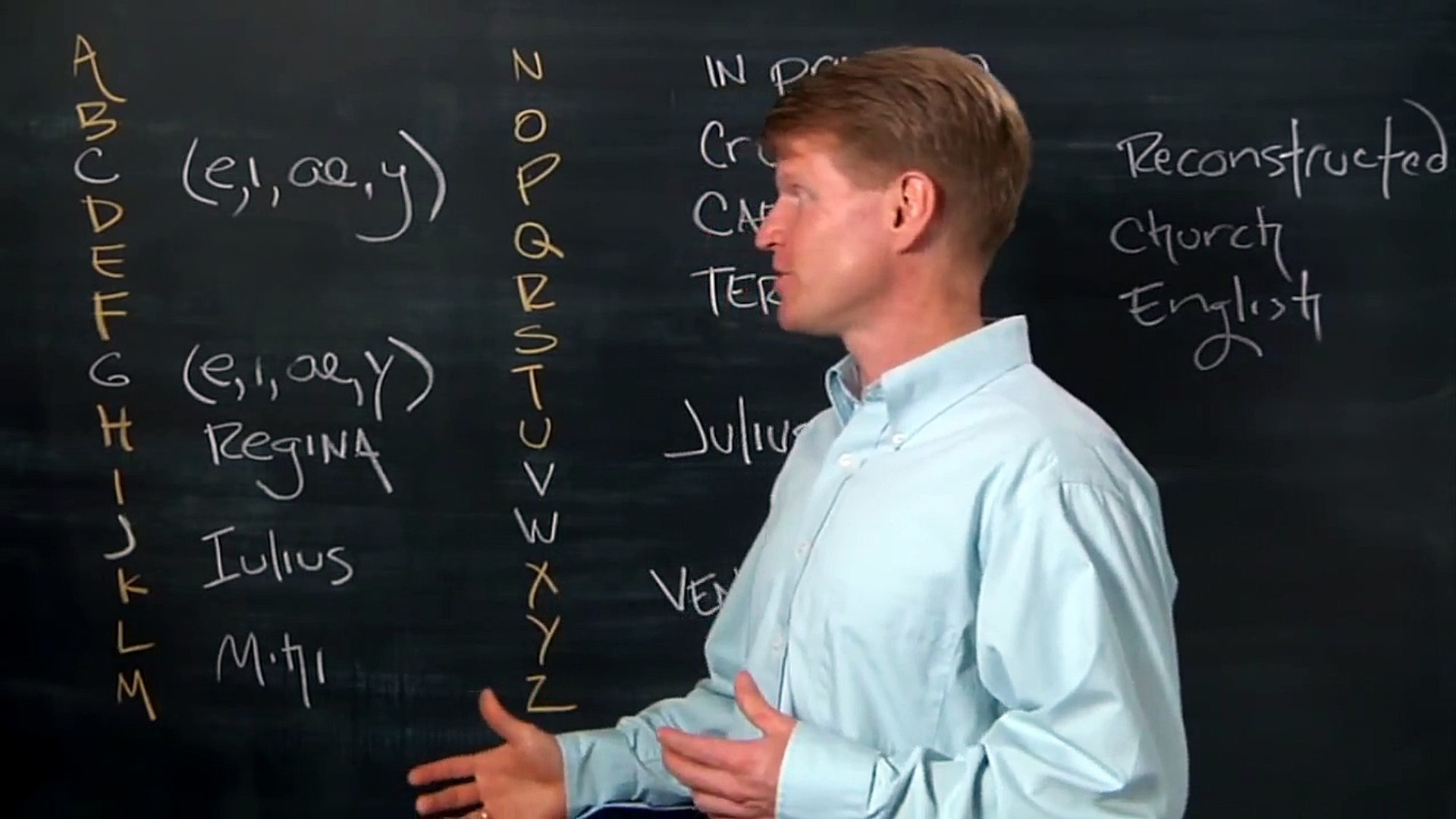 ⁣Latin Language Pronunciation | Visual Latin Curriculum