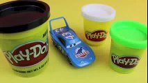 Play Doh Superheros Disney Cars Toy The King Green Lantern Tutorial DIY Super Hero Green L